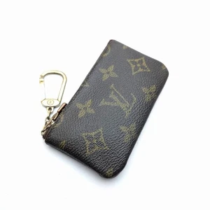 Louis Vuitton Monogram Pochette Cles Portamonete Portachiavi Francia Autentica - Foto 1 di 10