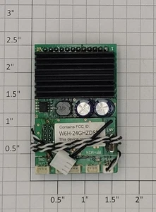 Receptor Crest CRE57003SD Revolution 2,4 GHz RX PCB placa de circuito solamente - Imagen 1 de 2