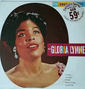 GLORIA LYNNE SEALED JAZZ ALBUM LP 58' EVEREST RECORDS 12" BLACK AFRICAN AMERICAN - Picture 1 of 9