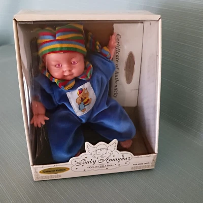 Muñeca/edición coleccionista BABY AMANDA, certificado de autenticidad incluido, nueva en caja 2000 Foto 1 de 4