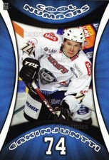 2008-09 Finnish Cardset Cool Numbers Blue #16 Antti Erkinjuntti