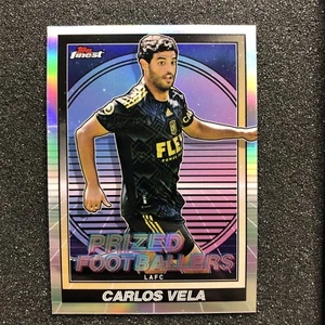 2022 Topps Finest MLS Carlos Vela Prized Footballers LAFC #PF-2 - Bild 1 von 2