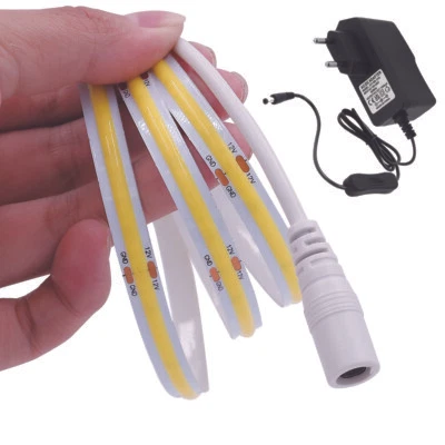 12V COB LED Flexibler Streifen Selbstklebend Lichtband‌ Lichtschlange‌ Leiste - Bild 1 von 4