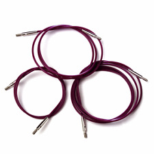 KnitPro Cable: Circular: Interchangeable: Purple: 20cm