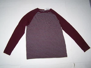 NWT Children's Place Boys Shirt Size L(10-12) Long Sleeve Multicolor Stripe - Picture 1 of 2