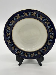 Vintage Royal Crown Derby Colbalt Blue With Gold Trim Bowls, Plates, Saucer - Picture 1 of 7
