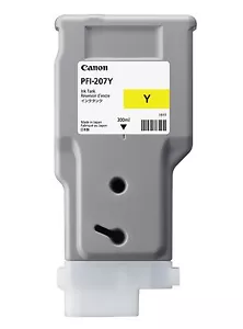 Cartucho de tinta amarilla Canon 8792B001AA PFI-207Y IPF680 IPF685 IPF780 IPF785 - Imagen 1 de 1