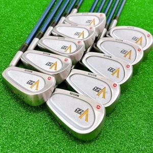 TaylorMade V721 MIDSIZE Iron Set 10pcs 3-9,PW,AW,SW Flex-R Used - Picture 1 of 22