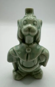 DE COLECCIÓN DISNEY DÉCADA DE 1940 GIDEON FIGURA PINOCCHIO NACIONAL PORCELANA CERÁMICA VERDE - Imagen 1 de 5