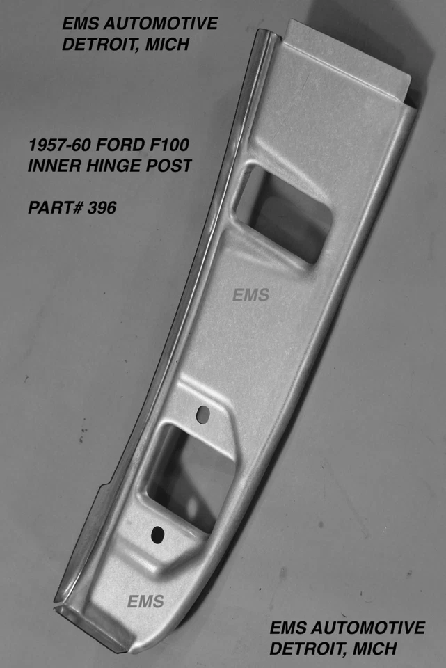 Par de postes de puerta interior inferior Ford F100 1958 1959 1960 Ford 57 58 59 60 #396 Foto 1 de 1
