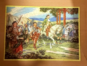Vintage Happy Hour Bonnie Prince Charlie & His Followers 250 Piece Jigsaw Puzzle - Picture 1 of 2