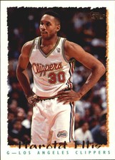 1994-95 Topps Los Angeles Clippers Basketball Card #215 Harold Ellis 