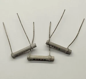 3 Stk. Dogbone (Röhren) Keramik Kondensator 100pF 5% 500V Philips/Mullard - Bild 1 von 1