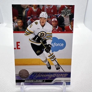Mason Lohrei 2023-24 Upper Deck Young Guns Rookie Boston Bruins 6 - Bild 1 von 2
