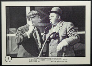 The Three Stooges 1989 FTCC Card #9 (NM)