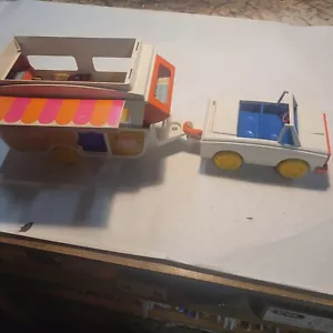 Weebles Romper Room camper and car set, vintage 1970s - Picture 1 of 14
