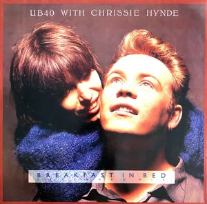 UB40 With Chrissie Hynde ‎12" Breakfast In Bed (Extended Mix) - Europe (VG+/EX+) - Imagen 1 de 2