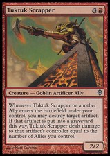Magic the Gathering MTG Tuktuk Scrapper (94) Worldwake   NM