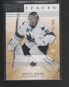 ANTTI NIEMI 2014-15 UPPER DECK ARTIFACTS CARD #103  /999