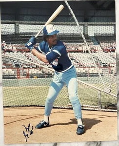 Jorge Bell Hand Signed  8x10 Photo Autograph Toronto Blue Jays - Picture 1 of 2