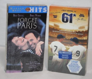 Billy Crystal Movie Collection - 2 VHS Filme - NEU versiegelt - Vergiss Paris & 61* - Bild 1 von 5