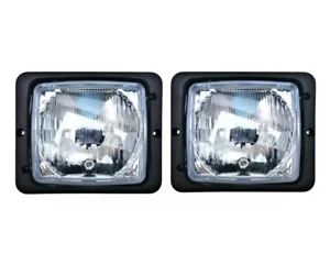 2x H4 Scheinwerfer Fernlicht Positionslicht Abblendlicht Fendt IHC Traktor Zetor - Bild 1 von 10