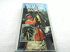 Walleye Fishing Basics Featuring Tom Zenanko VHS (1989) - Picture 1 of 2