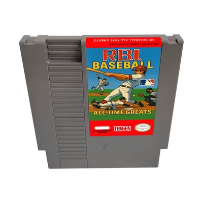 KADEL RBI Baseball All Time Greats NES Cart 8bit 72 Pin Legends Rom Hack Game