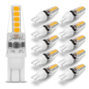 12 Volt Low Voltage Wedge Base Led Landscape Bulbs T5 T10 3W 300lm,T5 Malibu - Picture 1 of 6