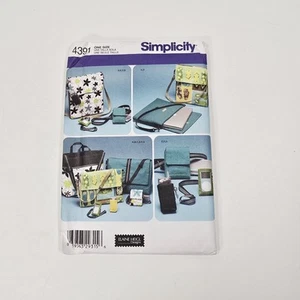 Simplicity 4391 Sewing Pattern for Bags and Accessories 2005 Elaine Heigl Uncut - Picture 1 of 2