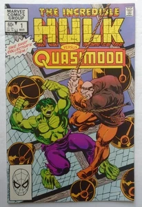 The Incredible Hulk VS Quasimodo #1 Bronze Age Marvel Comic Book 1983 NM - Bild 1 von 2