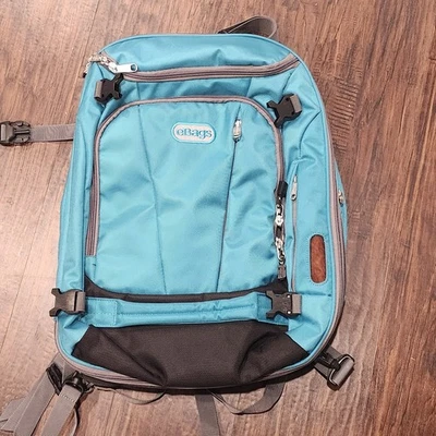 Ebags Mother Lode Travel Backpack Teal Black Expandable Weekend Travel Durable  - Image 1 of 4