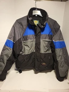 Cabela's Dry-Plus Jacke Herren XL blau Outdoor Gear gefüttert schwerer Winterparka. - Bild 1 von 21