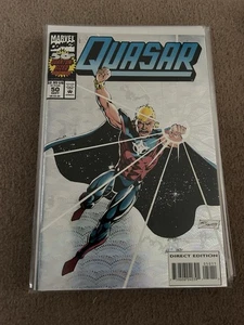 Marvel Quasar #50 foil cover comic - Picture 1 of 1