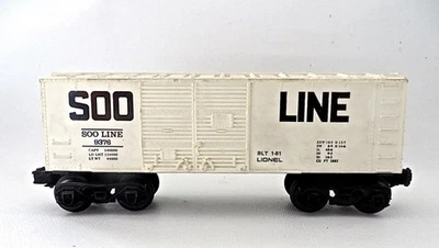 Coche de carga LIONEL escaso 9376 SOO LINE doble puerta envío bajo Foto 1 de 4