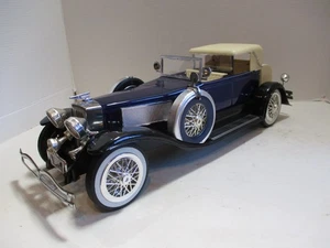 Jim Beam 1934 Duesenberg Model J Decanter ACD Museum Edition Dark Blue Empty - Picture 1 of 24