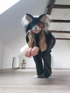 Wunderschöne Calico Katzen Maske - Bild 1 von 6