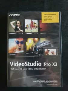 Corel VideoStudio Pro X3 High-speed HD video editing & production software - Afbeelding 1 van 3