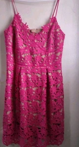 City Chic Dress Mexican Rose Size 16 Sleeveless Knee Lenght - Picture 1 of 7