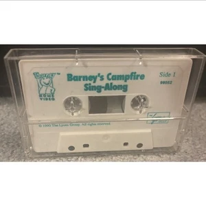 Barney’s Campfire Singalong 1990 Cassette Tape - Picture 1 of 2