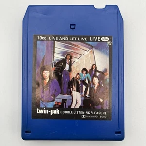 10cc - Live and Let Live - Restored 8 Track Tape - New Pad and Splice - Imagen 1 de 6