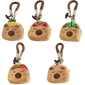 Anti Loss Capibala Phone Lanyard Cartoon Wallet Keychain Coin Purse Men Women - Photo 1 sur 12
