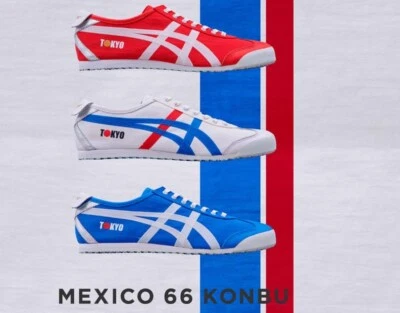 SCARPE ASICS ONITSUKA TIGER MEXICO 66 TESSUTO TOKYO OLIMPIC GAMES UOMO DONNA - Imagen 1 de 3