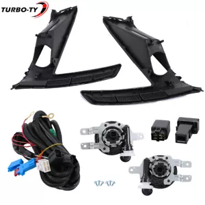 Luces antiniebla LED negras para Honda CRV CR-V 2023-2024 interruptor bisel de cable derecha e izquierda - Imagen 1 de 17