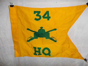 flag854 Vietnam 34th Armored Cavalry Squadron HQ Head Quarters Guide On W9A