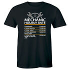 Mechanic Hourly Rate Men's T-Shirt Funny Humor Gift Tee