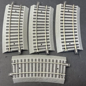 4- Lionel American Flyer 6-49878 S Scale Fastrack S40 1/2 Curve Track, NEW - Picture 1 of 8