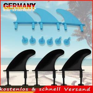 3pcs Soft Tail Fin Portable Soft Surf Board Fins Set Surfing Accessories