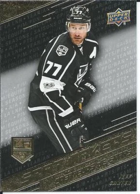 2017-18 Upper Deck Tim Hortons Stat Makers JEFF CARTER SM-13 Los Angeles Kings - Image 1 of 2