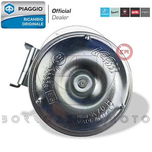 CLAXON SEGNALE ACUSTICO 12V ORIGINALE PIAGGIO NRG POWER DD 50 2007-2017 C45100 - Imagen 1 de 4